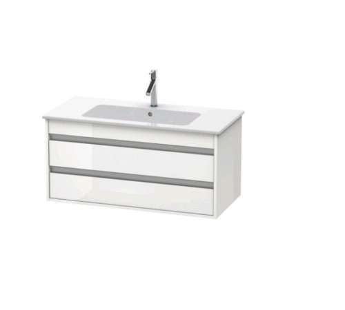 Тумба под раковину, Duravit, Ketho, шгв 1000*475*480, раковина-необходимо заказать, цвет-графит матовый
