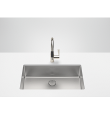 Мойка, Dornbracht, шгв 750*440*215, отверстия для смесителя-отсутствуют, цвет-сталь