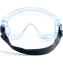 Защитные закрытые очки с прямой вентиляцией РОСОМЗ ЗП2 PANORAMA super PC 30130