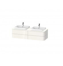 Тумба под раковину, Duravit, Happy D.2 Plus, шгв 1600*550*408, раковина-необходимо заказать, цвет-белый глянцевый