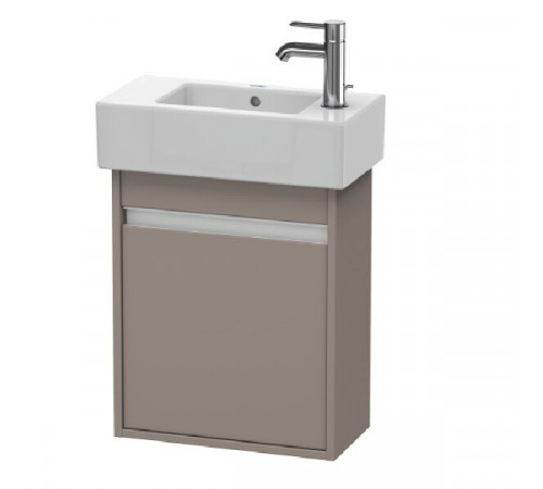 Тумба под раковину, Duravit, Ketho, шгв 450*225*550, раковина-необходимо заказать, цвет-базальт матовый