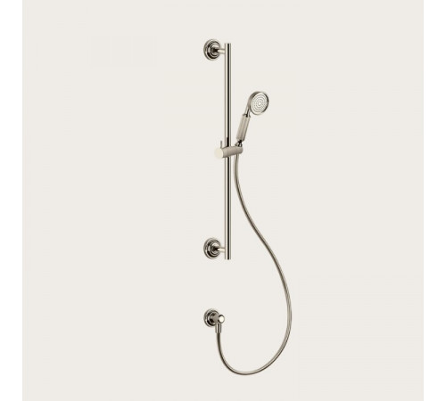 Душевой гарнитур, Gessi, VENTI20, 78, цвет-Nickel PVD