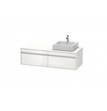 Тумба под раковину, Duravit, Ketho, шгв 1400*550*426, раковина-необходимо заказать, цвет-белый глянцевый