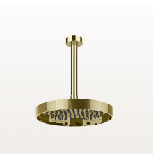 Верхний душ, Gessi, Tondo, 250*250, цвет-Brass PVD