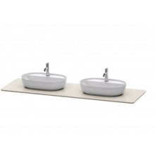 Столешница, Duravit, Luv, шгв 1783*595*20, цвет-серый структурный