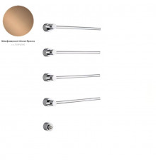 Полотенцесушитель, Margaroli, Sole, шгв 368*93*845, Box, цвет-Warm Bronze Brushed PVD
