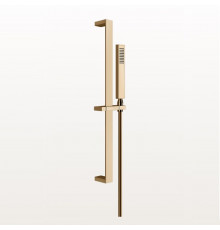 Душевой гарнитур, Gessi, Rettangolo shower, 35*15, цвет-Warm Bronze PVD