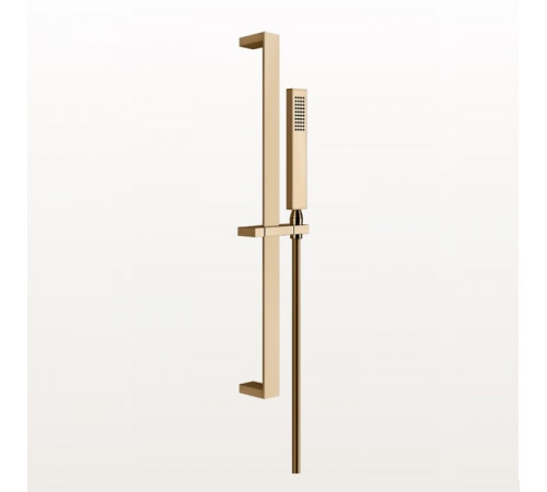 Душевой гарнитур, Gessi, Rettangolo shower, 35*15, цвет-Warm Bronze PVD