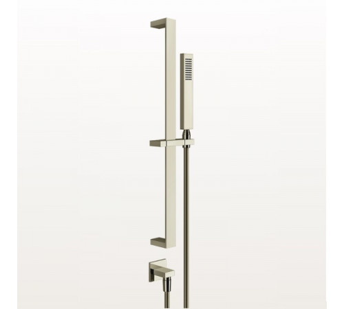 Душевой гарнитур, Gessi, Rettangolo shower, 35*15, цвет-Nickel PVD