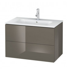 Тумба под раковину, Duravit, L-Cube, шгв 820*481*550, раковина-необходимо заказать, цвет-фланелево-серый глянцевый