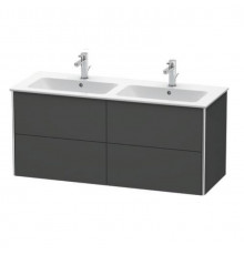 Тумба под раковину, Duravit, XSquare, шгв 1280*478*560, раковина-необходимо заказать, цвет-графит матовый