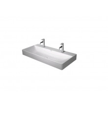 Раковина, Duravit, DuraSquare, шгв 1000*470*145, отверстия для смесителя-2, цвет-белый
