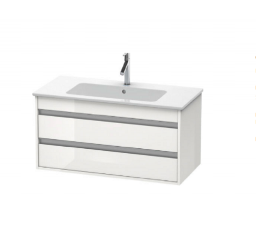 Тумба под раковину, Duravit, Ketho, шгв 1000*475*480, раковина-необходимо заказать, цвет-белый глянцевый