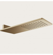 Верхний душ, Gessi, 550*200, цвет-Warm Bronze Brushed PVD