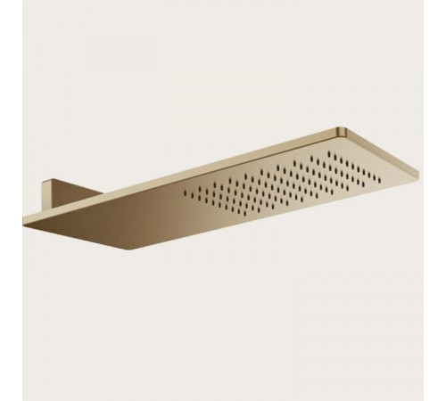 Верхний душ, Gessi, 550*200, цвет-Warm Bronze Brushed PVD