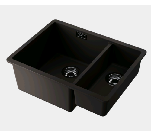 Мойка, Omoikiri, Kata, шгв 550*420*220, отверстия для смесителя-отсутствуют, цвет-espresso