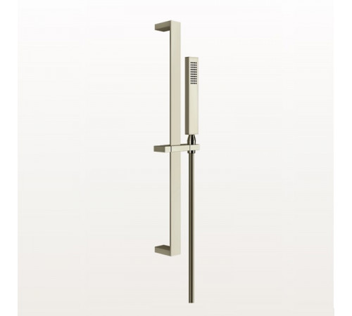 Душевой гарнитур, Gessi, Rettangolo shower, 35*15, цвет-Nickel PVD