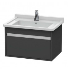 Тумба под раковину, Duravit, Ketho, шгв 800*455*410, раковина-необходимо заказать, цвет-графит матовый