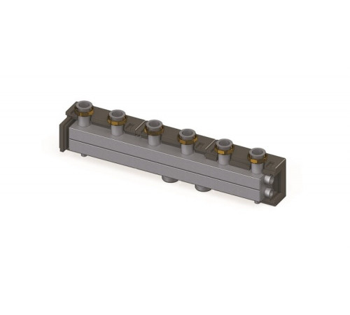 Гребёнка, SMARTBOX 3.5, DN25, 1 1/2", 2 контура, размер отвода-1 1/2", 3,5 м3/ч