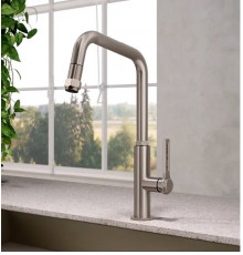 Смеситель для кухни, Gessi, Officine, цвет-Finox Brushed Nickel