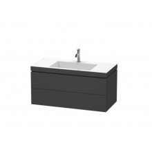 Тумба под раковину, Duravit, L-Cube, шгв 1000*480*500, раковина-в комплекте, цвет-графит матовый