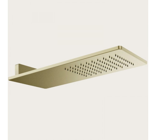 Верхний душ, Gessi, 550*200, цвет-Brushed Brass PVD