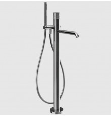 Смеситель для ванны и душа, Gessi, Habito Trame, напольный, цвет-хром