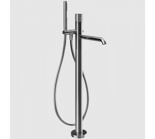 Смеситель для ванны и душа, Gessi, Habito Trame, напольный, цвет-хром