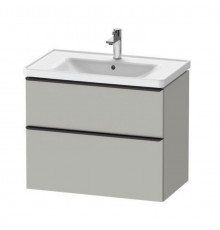 Тумба под раковину, Duravit, D-Neo, шгв 784*452*625, D-Neo, раковина-необходимо заказать, цвет-бетонно-серый матовый