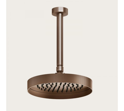 Верхний душ, Gessi, Ingranaggio, 218*218, цвет-Copper Brushed PVD