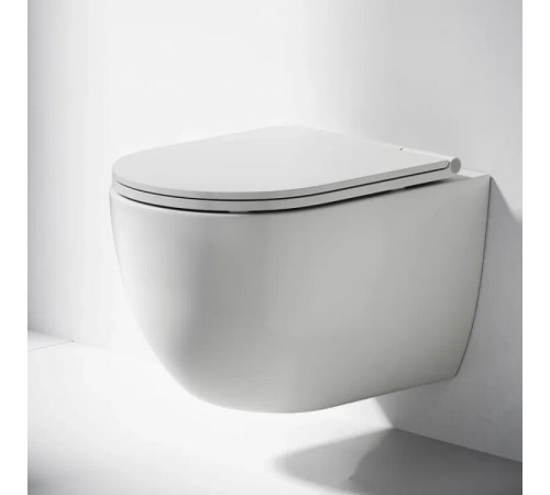 Унитаз, DEA Design, подвесной, шгв 360*520*320, Antibacterial, сиденье-в комплекте, цвет-белый (Товар заказной, возврату не подлежит)