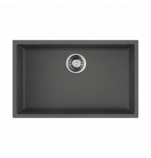 Мойка, OMOIKIRI, Tedori, шгв 660*420*220, отверстия для смесителя-отсутствуют, цвет-платина