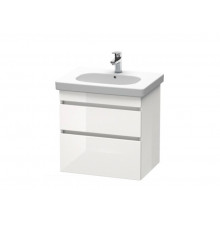 Тумба под раковину, Duravit, Durastyle, шгв 600*453*610, раковина-необходимо заказать, цвет-белый глянцевый
