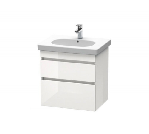 Тумба под раковину, Duravit, Durastyle, шгв 600*453*610, раковина-необходимо заказать, цвет-белый глянцевый