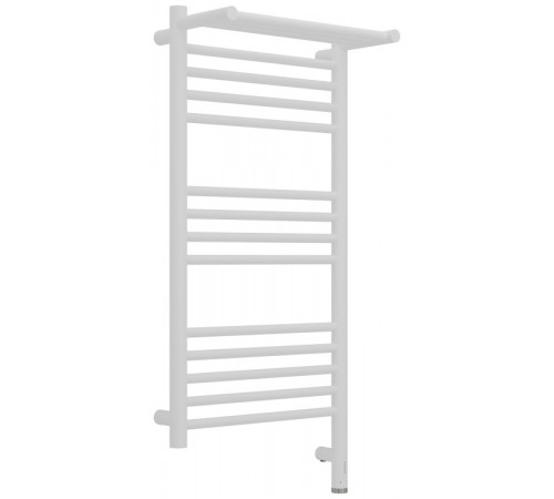 Полотенцесушитель, Сунержа, Богема 3.1, с 1 полкой, шгв 432*215*924, нижнее справа, МЭМ, цвет-белый матовый