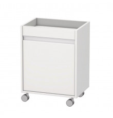 Тумба, Duravit, Ketho, шгв 500*360*670, петли-слева, цвет-белый матовый