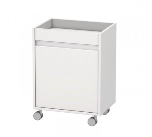 Тумба, Duravit, Ketho, шгв 500*360*670, петли-слева, цвет-белый матовый