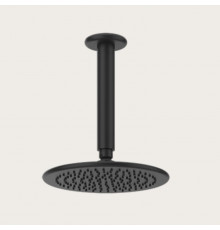 Верхний душ, Gessi, Goссia, 216*216, цвет-черный матовый