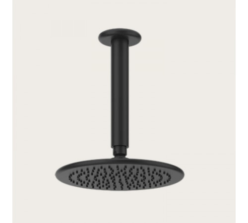 Верхний душ, Gessi, Goссia, 216*216, цвет-черный матовый