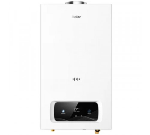 Водонагреватель газовый, проточный, Haier, HydroMatic 12 Ai, с открытой камерой сгорания, термостатическая модуляция, цвет-белый