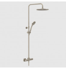 Душевая стойка, Gessi, Minimalistic shower, цвет-Finox Brushed Nickel