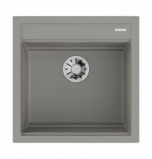 Мойка, OMOIKIRI, Kitagawa, шгв 510*510*200, отверстия для смесителя-3 промаркированных, чаши-1, цвет-Leningrad Grey