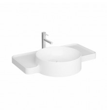 Раковина, Vitra, Voyage, шгв 700*515*120, отверстия для смесителя-1, VitrA Clean, цвет-белый