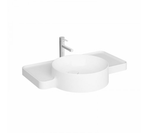 Раковина, Vitra, Voyage, шгв 700*515*120, отверстия для смесителя-1, VitrA Clean, цвет-белый