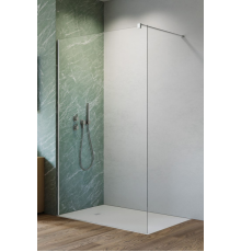 Душевая перегородка, Radaway, NES Walk-in II, шв 800*2000, хром, цвет стекла-прозрачный, Easy Clean