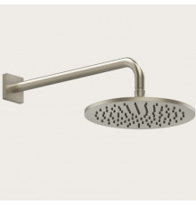 Верхний душ, Gessi, Rilievo, 250*250, цвет-Finox Brushed Nickel