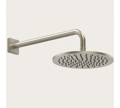 Верхний душ, Gessi, Rilievo, 250*250, цвет-Finox Brushed Nickel