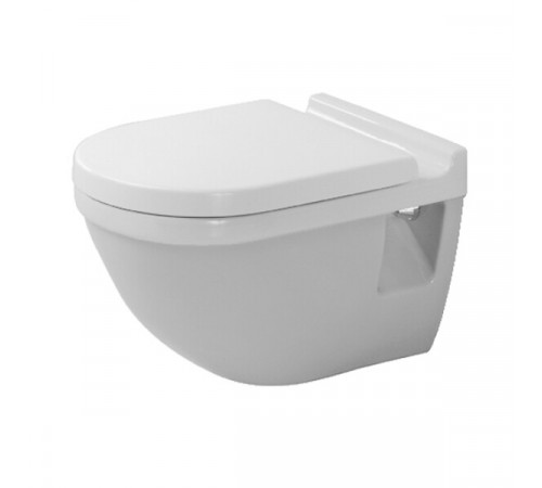 Унитаз, Duravit, Starck 3, подвесной, шгв 365*540*355, белый