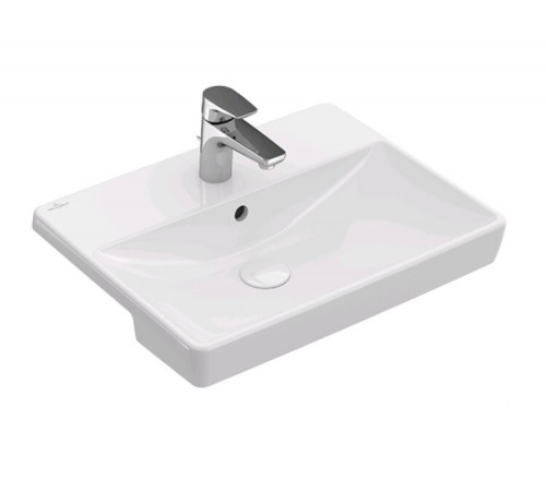 Раковина, Villeroy&Boch, Avento, шг 550*360*100, цвет-альпийский белый