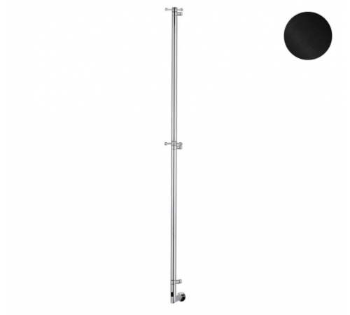 Полотенцесушитель, Margaroli, Arcobaleno, гв 125*1685.5, Box, цвет-Matt Black Brushed Nickel